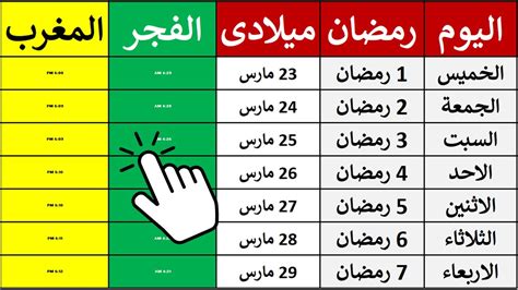 موعد اذان المغرب